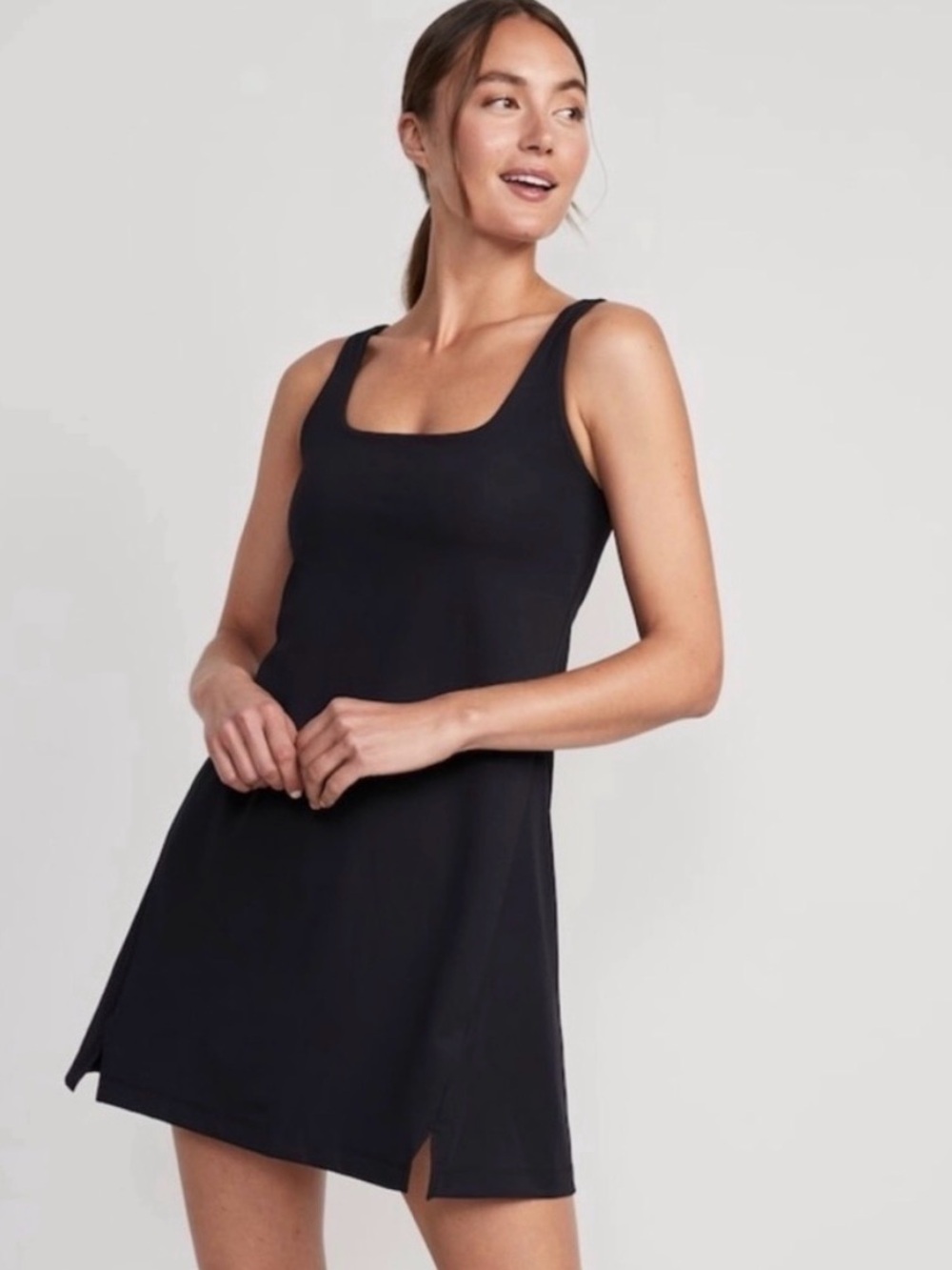 Old Navy BLACK ACTIVEWEAR DRESS